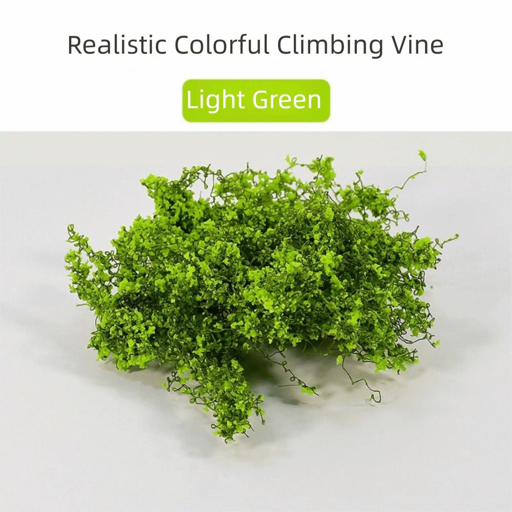 Vine Leaves Simulation Plants Miniature Grass Cluster Simulation Miniature Model Miniature Plants Artificial Wall Plants