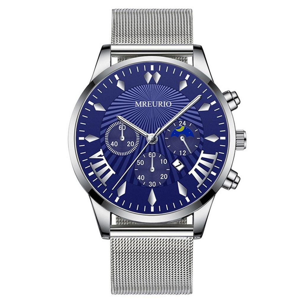 Men's Waterproof Luminous Running Alarm Clock Watch