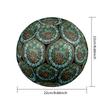 Chameleon Insect Mandala Round Football Size 5 Adult Ball Suitable for Training Matches and Outdoor Team.