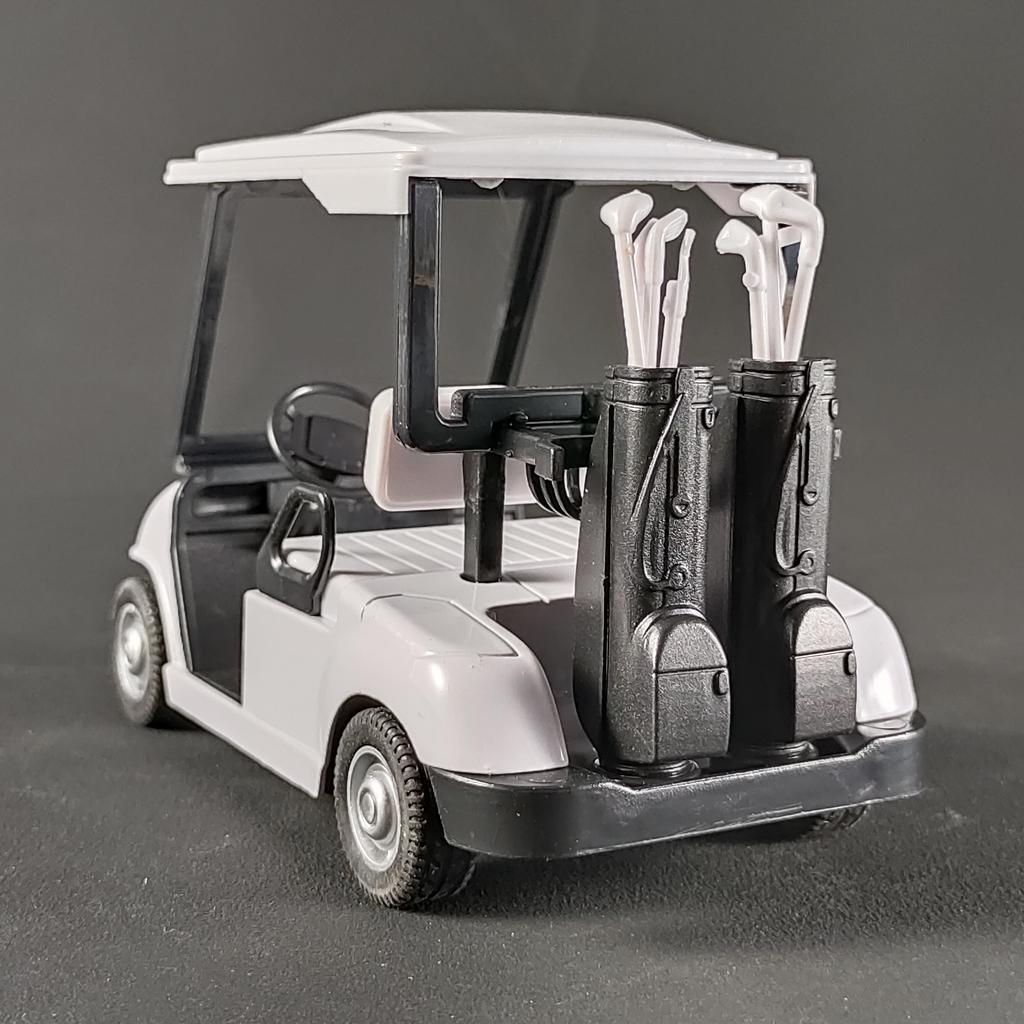 1/20 Maßstab Golfwagen Die Cast Modellauto Legierung Rückzugsfahrzeug Spielzeugmodelle Kinderspielzeug Sammlungen Hobby Ornamente Geburtstagsgeschenke