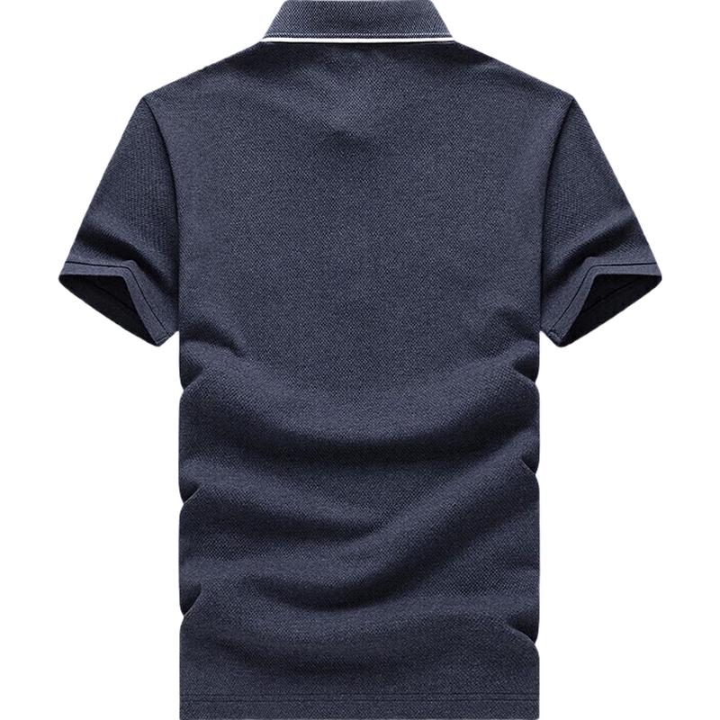 Seven Wolves Men's Business Casual Piqué Polo Shirt