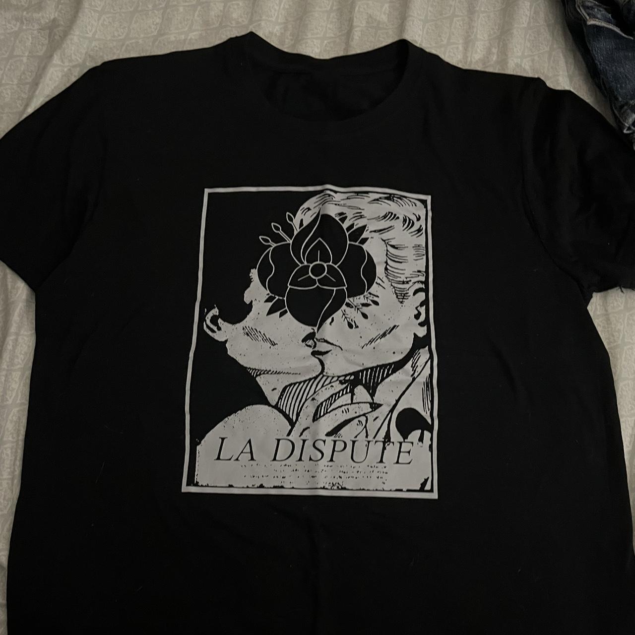 New Popular La Dispute Black T-Shirt Cotton Full Size Unisex S