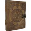 Leather Journal Notebook Travel Writing Diary or Vintage Sketch Book Cotton Paper for Men & Women (7x5 Inch)