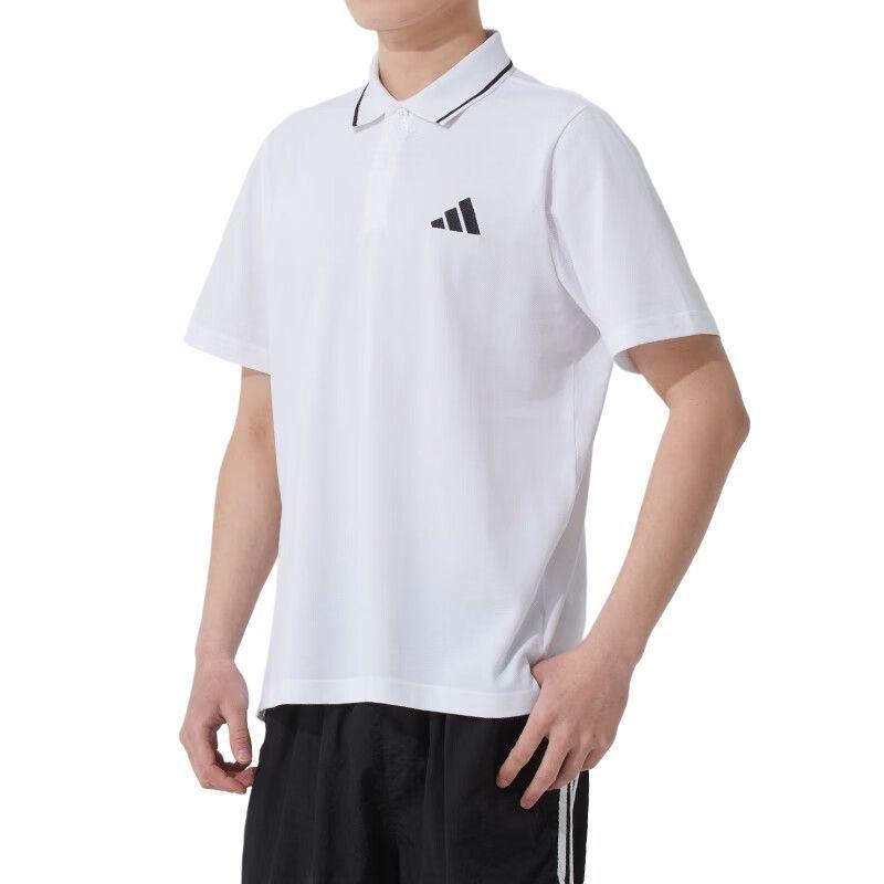 adidas SS25 Polo Shirt Men's White JE9020
