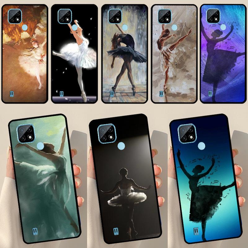 

Балерина Танцовщица Балерина Для OnePlus 10 9 Pro 8T 9R 10R Nord2 Чехол Для Realme 8 Pro 9 GT Neo 3 2 Master 8i 9i Чехол Realme 7 4G