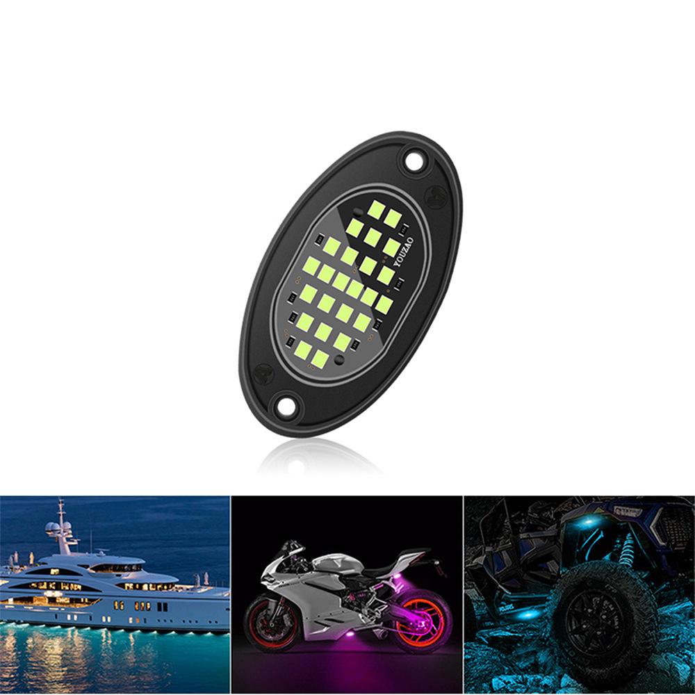 12V Car Led Chassis Light Off-road Vehicle Wrangler Chassis Modification Light Middle Net Light Ambient Light