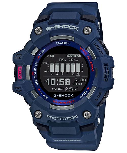 

Casio G-SHOCK Men s Resin 200M Water Resistant Digital Shock Resistant Quartz Watch GBD-100-2 синий