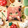 Anime Cute S-Spyx Family Pillow Case Plush Fabric Soft Double-Sided Printed Sofa Warm Winter Home Gift Cushion Cover