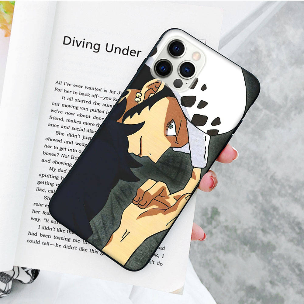 JW60Trafalgar Law Schwarze Softcase-Hülle für Samsung Note 20 Lite S24 Ultra S23 A03 A05 A06 A11 A71 A15 A16 A13 A24 A25 A33 A52 A53 A50 M55 M35 Plus