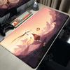 Pretty Genshin Impact Mousepad Anime Yae Miko Nahida Ganyu Mouse Pad Laptop Gamer Accessories Big Desk Mat Computer Keyboard Rug