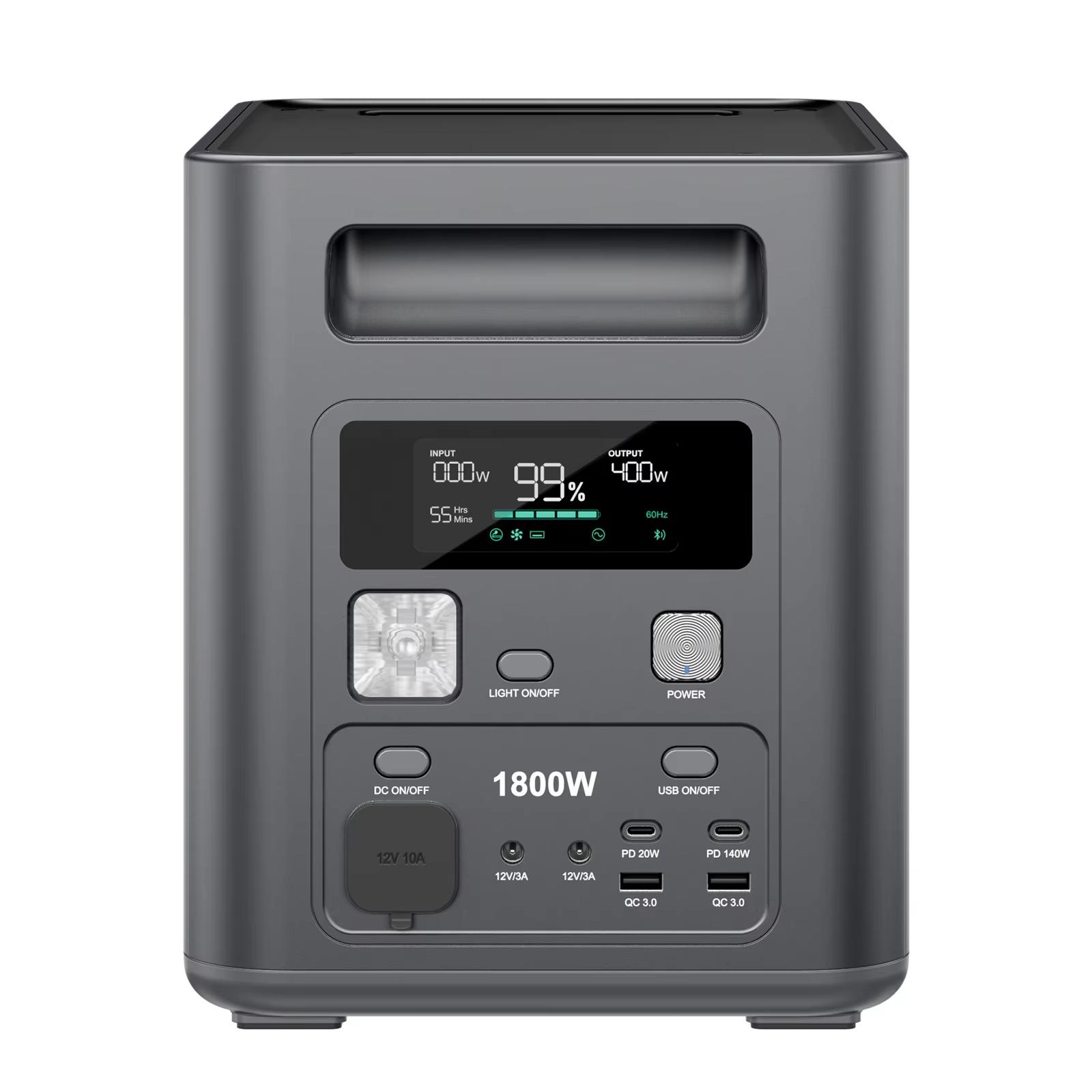 AFERIY P180 1800W pārnēsājama spēkstacija, 1024Wh