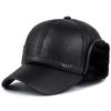 Mens Brand Winter Baseball Caps with Earflaps Warm Caps for Men Dad Hat Trucker Cap