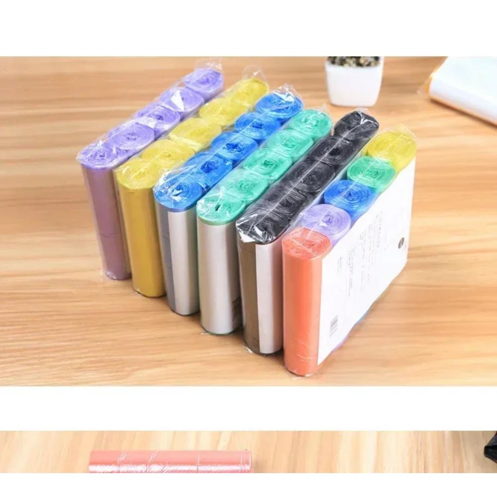 5 rolí 1 balení 100 ks Jednorázový sáček na odpadky pro domácnost Kuchyně Úložné sáčky na odpadky Čištění sáček na odpad Plastový sáček