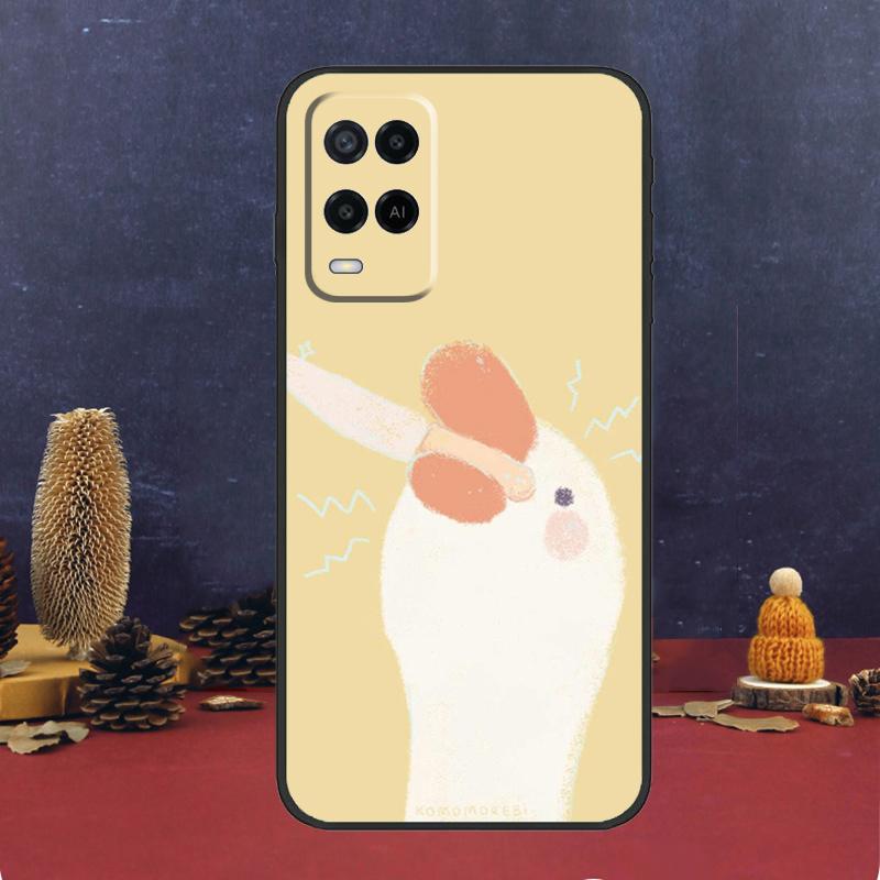 Cartoon Funny Goose Case For Oppo A16 A76 A96 A17 A57 A40 A60 A80 A98 A58 A78 A18 A38 A54 A74 A94 A15 A5 A6 Pro