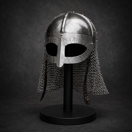 Handmade Steel Viking Spectacle Helmet Gjermundbu Norse Warrior Armor