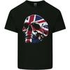 Union Jack Skull Unisexs Light Cotton TShirt