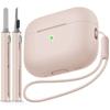 For Airpods Pro 2 Case Cover with Cleaner Kit Soft Silicone Protective Case for Apple Airpods Pro Case Generation