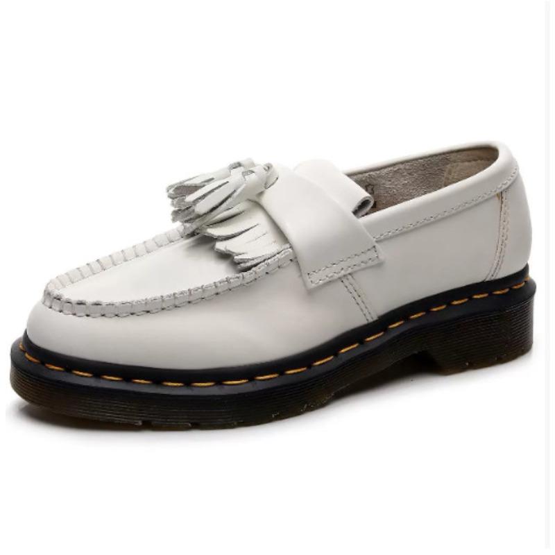 Tassel women's leather low-top small leather shoes women's fashion student round head casual shoes