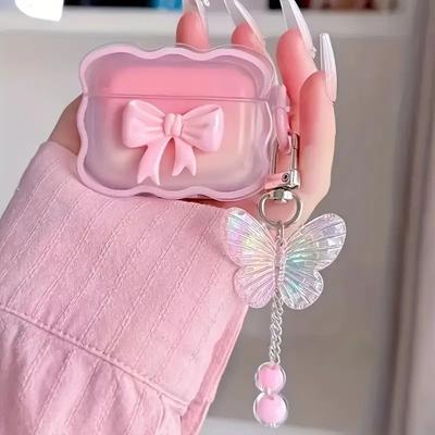 Stars Wave Earphone Case Transparent Protective Shell Headphone Cover for Airpods 4/3/2/1/pro2/pro