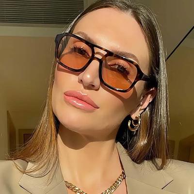 New Vintage Square Male Sunglasses Women Men Luxury Brand Sun Glasses Female Big Eyewear