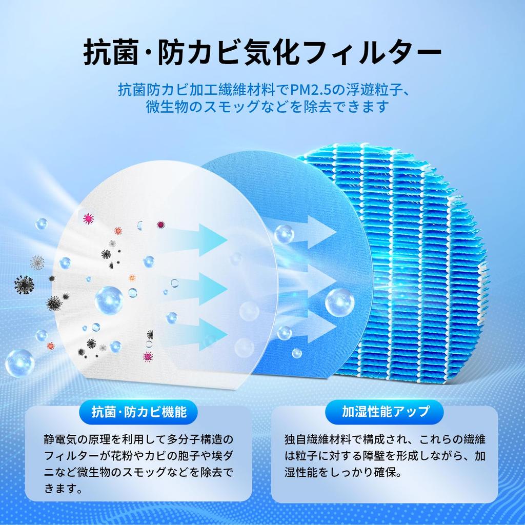 Compatible Filter for Humidified Air Antibacterial Evaporative Replacement Filter Humidified Filter Compatible with Humidified Air Purifiers