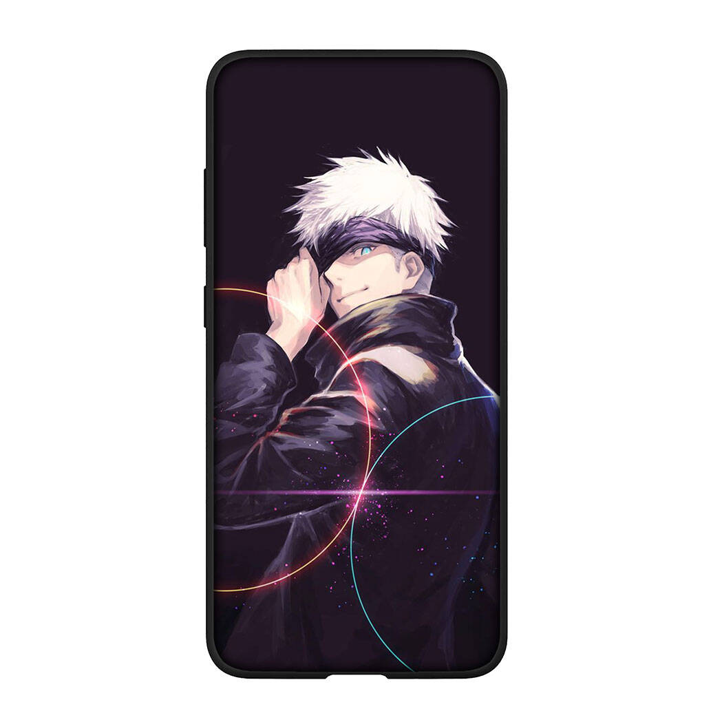 Phone Case for Samsung Galaxy S25 S23 S22 S24 Ultra FE A05 A06 A15 A16 A36 A37 A35 A54 A55 A56 A57 A25 A53 A17 Anime Gojo Satoru Jujutsu Kaisen Cover