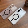 Case for Xiaomi Redmi A7 Pro,POCO C81 Pro Anti-Fingerprint Matte Cover Big Camera Window Clear Edge Casing
