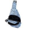 New Women's Trendy Sports and Casual High-end Soft Leather Women's Breast Bag Simple and Fashionable Solid Color Korean Chest Backpack