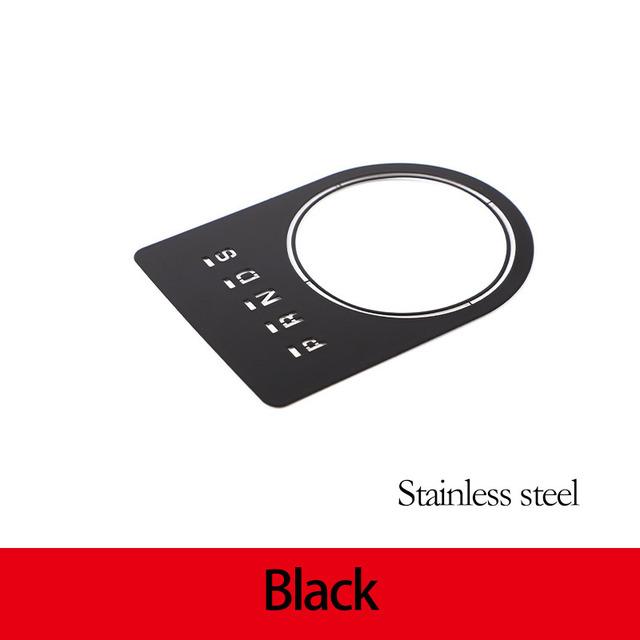 ABS Carbon Fiber Car Central Console Gear Shift Frame Cover Trim Carbon Fiber For Jaguar F-Pace X761 XE X760 XF X260 Accessories