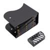 Adjustable Bookend Sturdy Metal Expandable Book End with Pen Holder for Magazines DVDs Albums