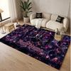 Custom Name Crystal Velvet Rug,Tokyo Ghoul Comfortable Anti Slip Floor Mat For Room Decoration
