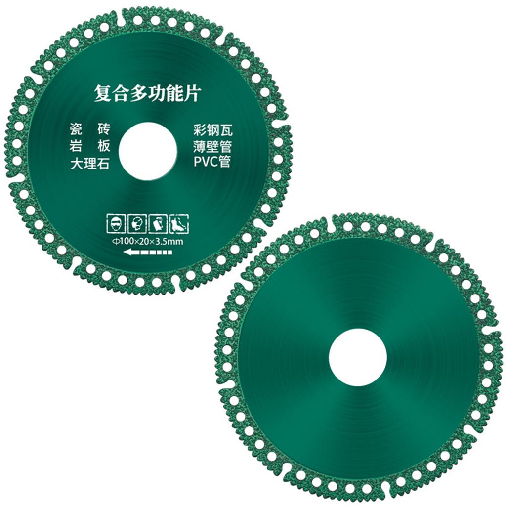 1pc 100mm Diamond Saw Blade For Angle Grinder Diamond Disc For Cutting Ceramics Porcelain Tiles Diamond Cutting