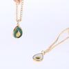 Multipurpose Avocado Necklace Portable Alloy Colorful Choker Pendant Supplies for Most Trendy Women Ladies Daily Use