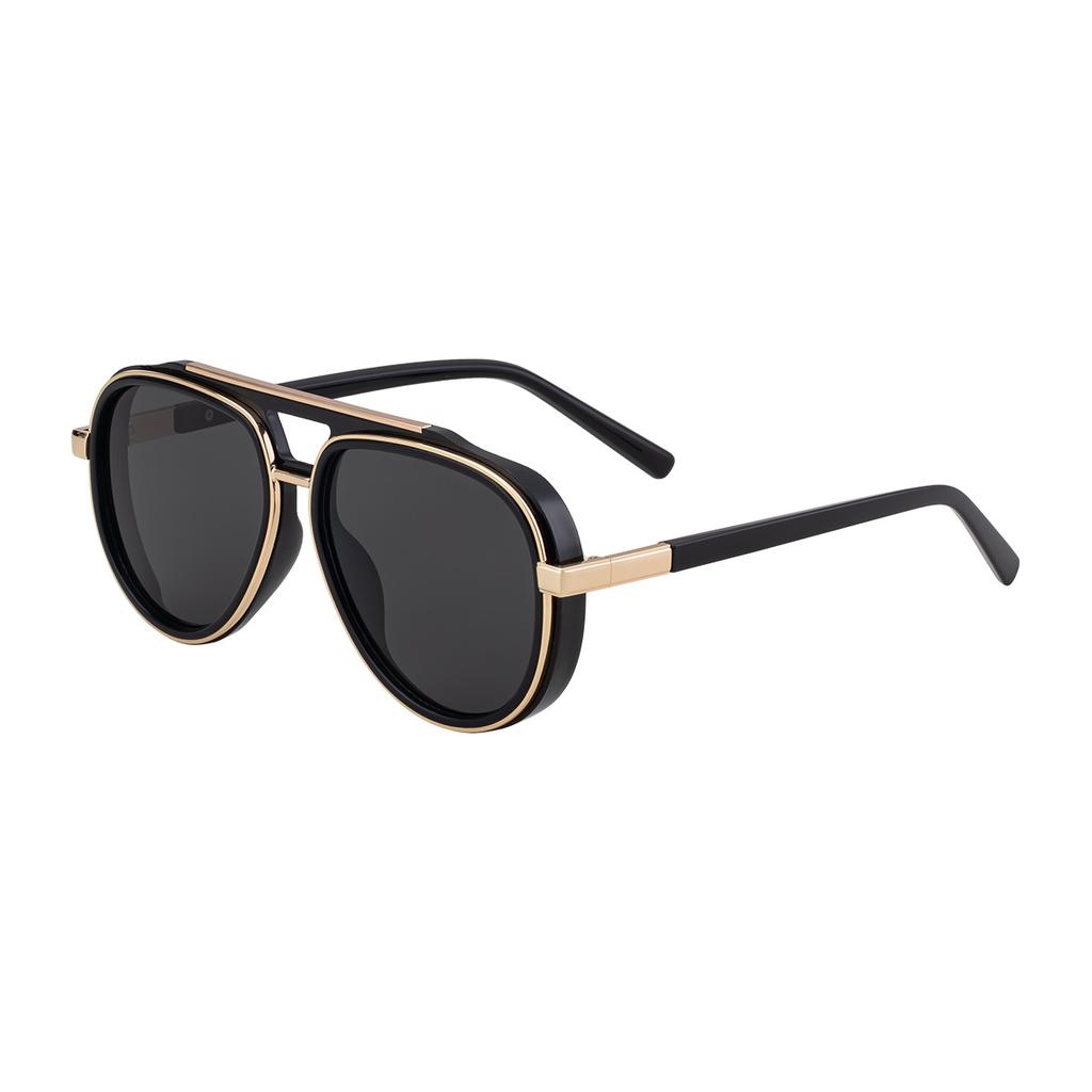 JYL TS Men's Polarized Aviator - Retro Double-Bridge Outdoor Shades ZS-98362P