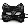 Cats Lace Mask Cosplay Mask Half Face Sexy Fox Face Mask Night Club Shows Dance Role Playing Prop  Lace Mask Masquera