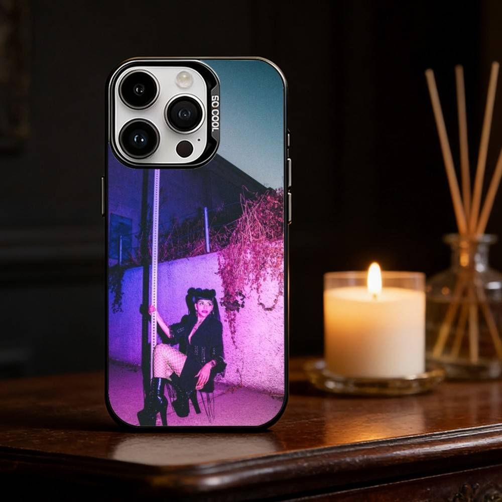 Rapper C-Cazzu Singer Phone Case For iPhone 17,16,15,14,13,12,11,Pro Max,Plus Candy Silver Cover