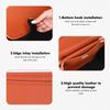 ADH1  Leather Car Seat Backrest Protection Anti-kick Mat Accessories For Citroen C5 C1 C2 C6 C4L DS3 DS4 DS5 C-Elysee Grand Berlingo