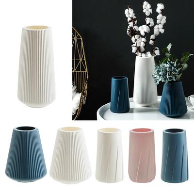 Blumenvase Dekoration Plastikblumentopf Einweihung Plastik Blumenvase Trockenblumen Arrangement Topf Tischpflanzenbehälter