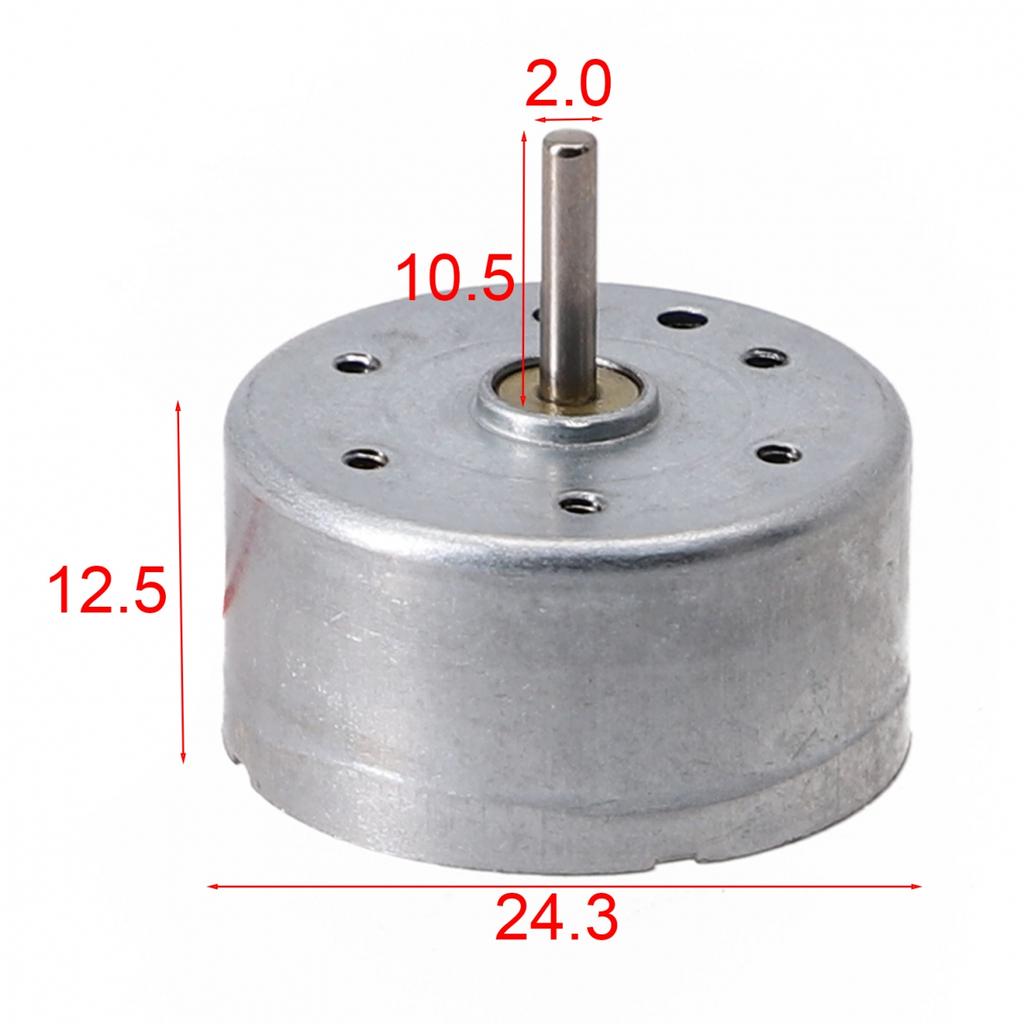 RF 300CA Electric Machine Step Height 1 Mm Suitable DIY Fans 2mm Shaft