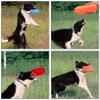 17.8cm Pet Resistant Bite Floating Toy Game Flying Discs Interactive Dog Supplies Dog Toys Pet Flying Discs Puppy Training Toy