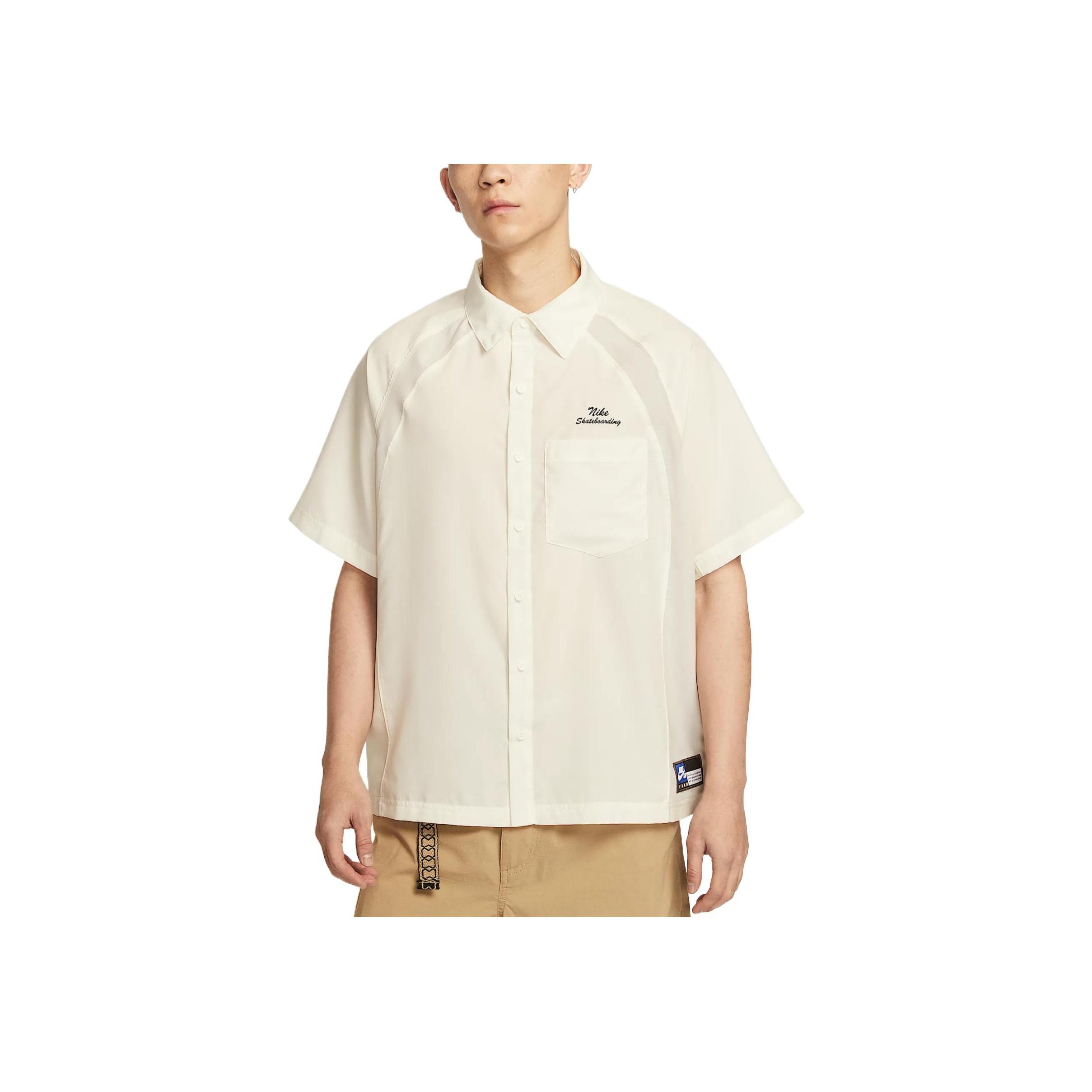 

Nike Dri-Fit Sb Приятная к коже Модная Универсальная Простая Футболка с коротким рукавом Мужские футболки Парусник Светло-коричневый Черный HJ2959133 S