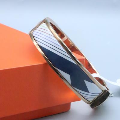 Hochwertige Emaille-Armbandschlösser für Männer und Frauen, H-Armbänder