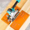 1 Set Adjustable Durable Precision Can Be Chamfered At 45° Angle Electric Saw Base Plate Tool Woodworking Cutting Machine Base