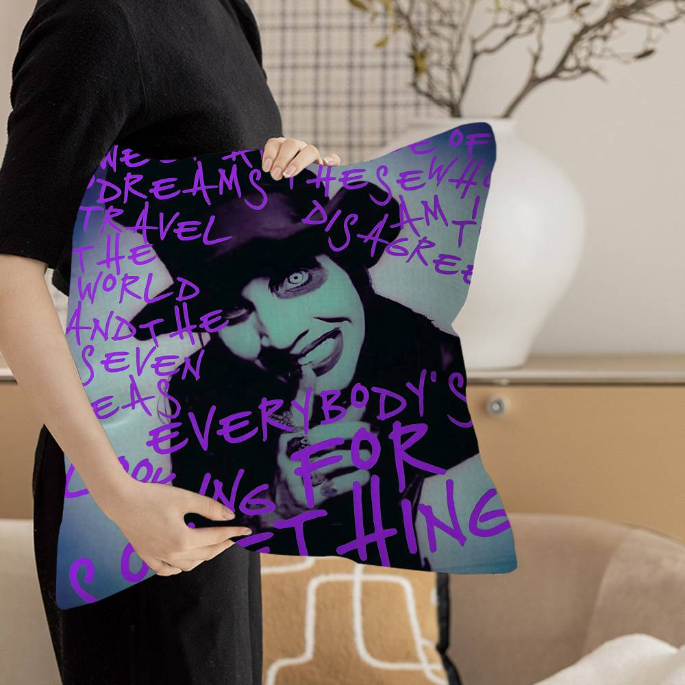 Singer Marilyn Manson Personalized Picture Text Home Decorative Pillows Household Gifts Xcm