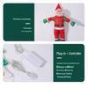 Waterproof LED Outdoor Christmas Ladder Lights for Festive Courtyard Decoration