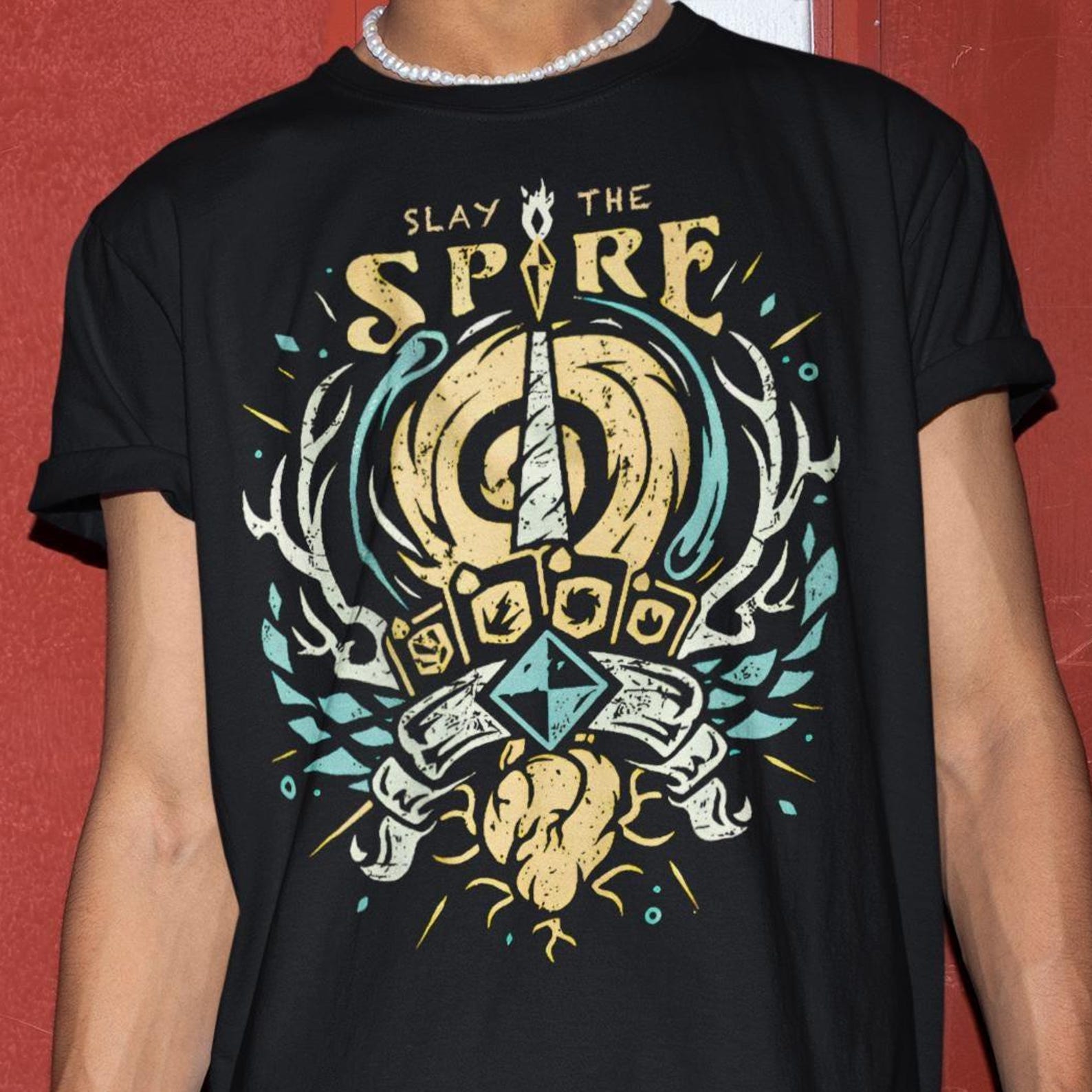 Slay The Spire Shirt - Indie Game Tshirt,Gamer Graphic Tees,Gaming Sweatshirt S