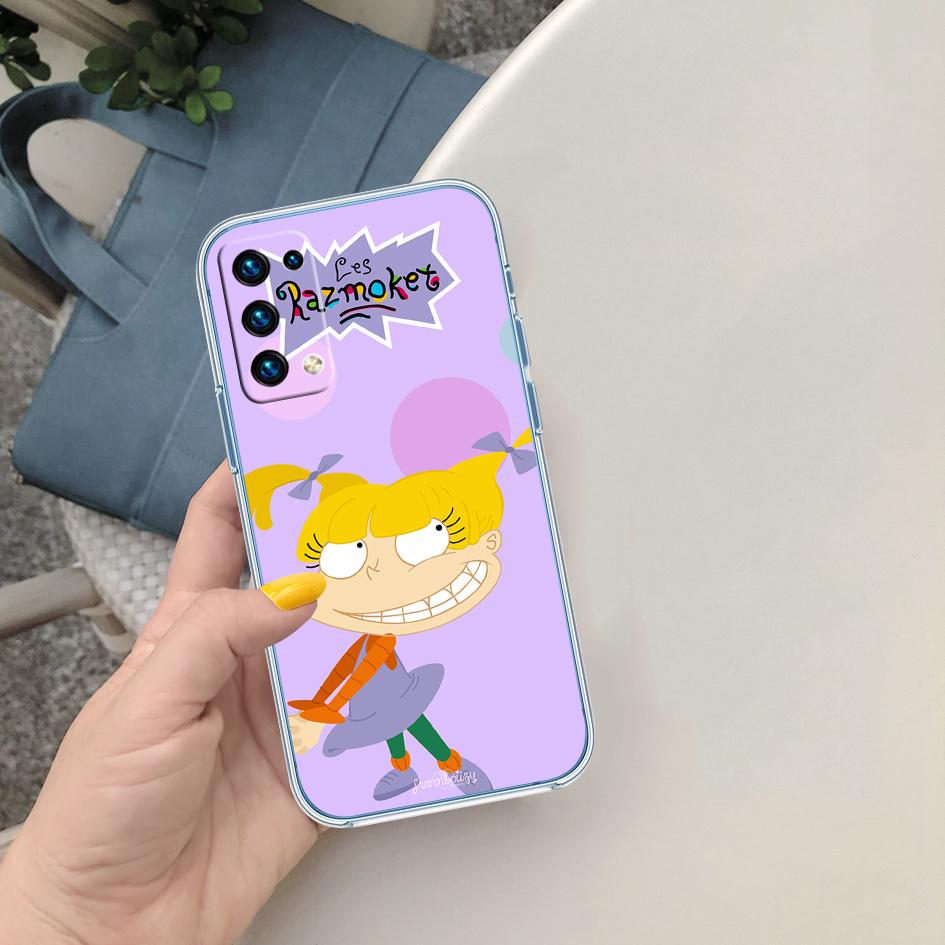 R-Rugrats Funny Phone Case for Motorola Moto E13 E15 E20 E22 22I E22S E30 E32 E40 E7 E7I G Plus Power Play Stylus G22 G14