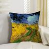 V-Van Gogh Pillowcase toon Gift Cushion Cover Bedroom Home Sofa Chair Seat Decor pillow case