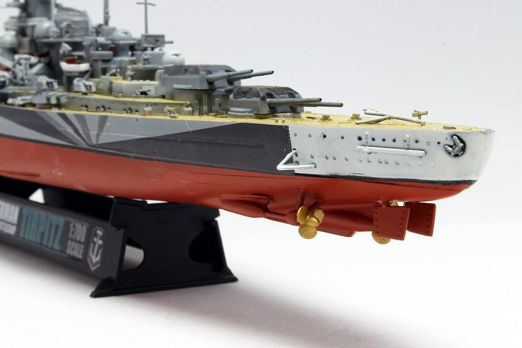 Platz/Italeri 1/700 World of Warships German Battleship Tirpitz Plastic Model WOW49504
