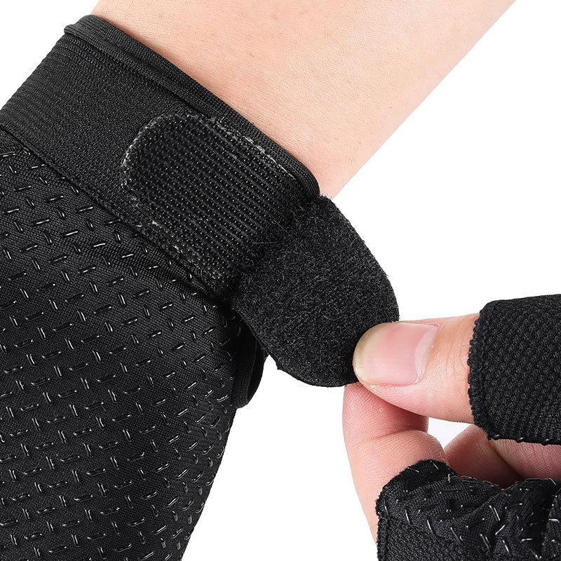 Men's Tactical Cycling Gloves Anti-Slip Driving Summer Fitness Gloves Breathable Protective Half Finger Sports Glove